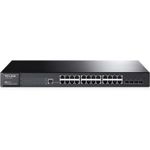 TP-LINK JetStream T2600G-28TS - Switch - verwaltet - 24 x 10/100/1000 + 4 x Kombi-Gigabit-SFP - an Rack montierbar (T2600G-28TS(TL-SG3424))