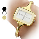 Alliage analogique bracelet montre femme quartz (couleurs assorties)