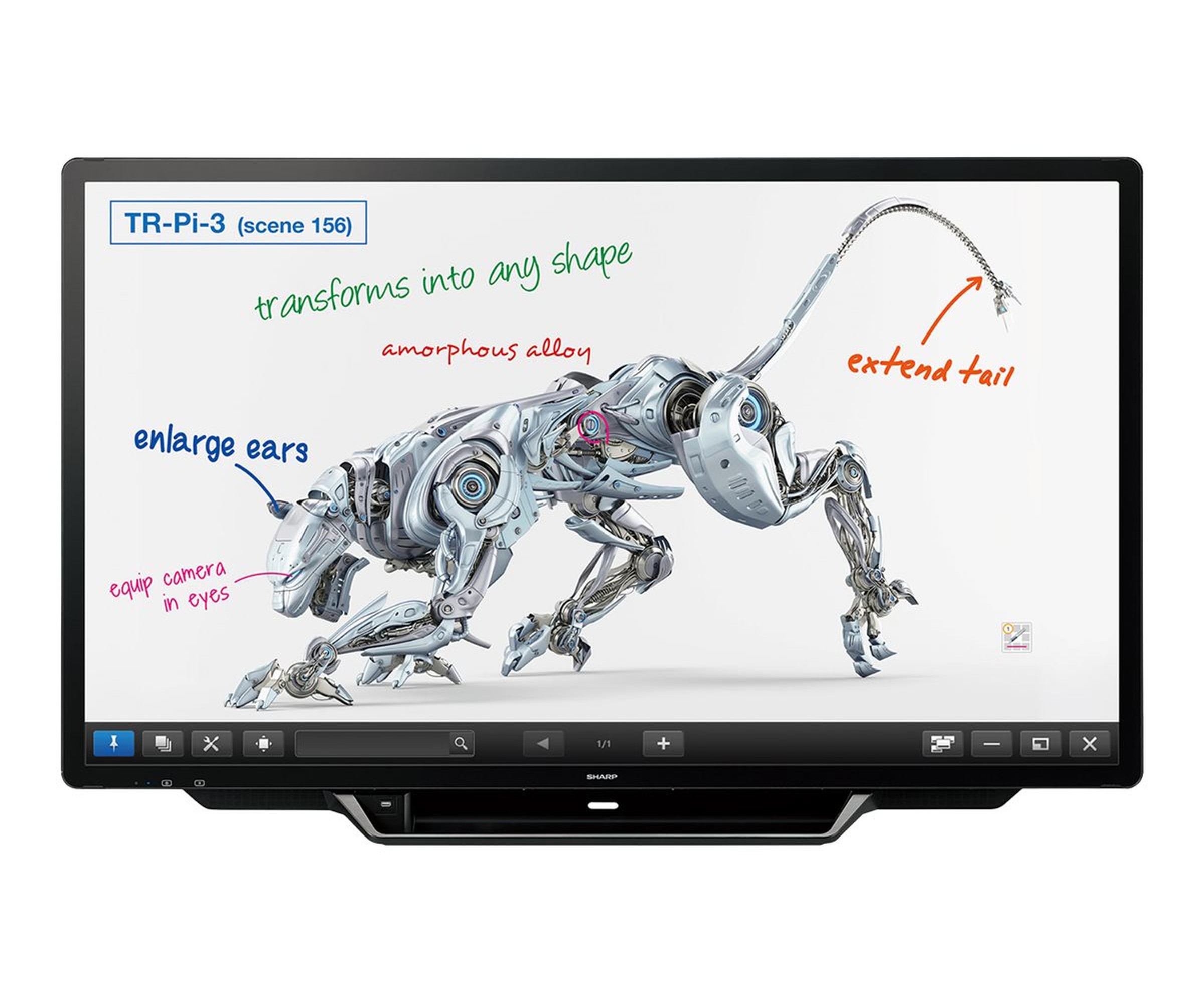 Sharp BIG PAD PN-70TH5 - 176.7 cm (70