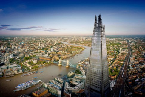 View from The Shard + Royal Observatory Greenwich