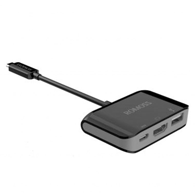 Romoss USB-C HDMI Multiport Adapter - Black