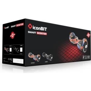 iconBIT SD-0022N 15km/h Schwarz Selbstausgleichendes Motorrad (SD-0022N)