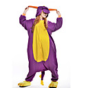 Nouveau dinosaure Cosplay pourpre Polaire adulte Kigurumi pyjama