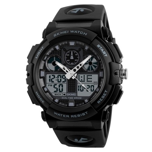 SKMEI 1270 Quartz Digital Electronic Montre Homme