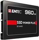 EMTEC X150 Power Plus 3D NAND - SSD - 960 GB - intern - 2.5