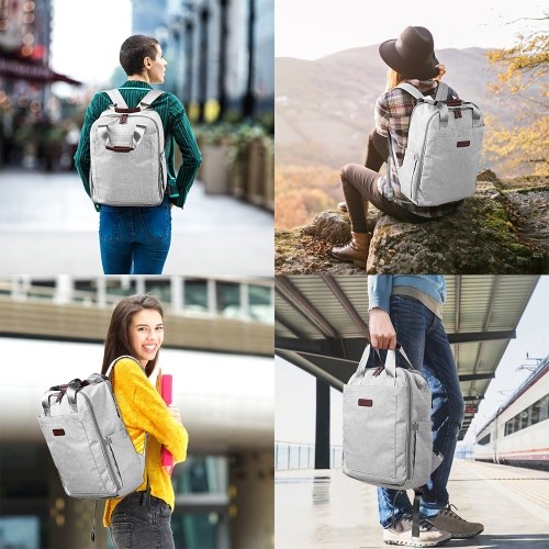 TOMSHOO Travel Sac à dos pour ordinateur portable