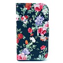 Black Rose Flower Pattern Soft Case for Samsung Galaxy Core I8262