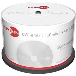 Primeon silver-protect-disc - 25 x DVD-R - 4.7 GB (120 Min.) 16x (DVD) - Spindel