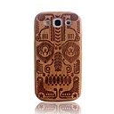 Totem Wood cherry Wood Protective Case Cover for Samsung Galaxy S3 i9300