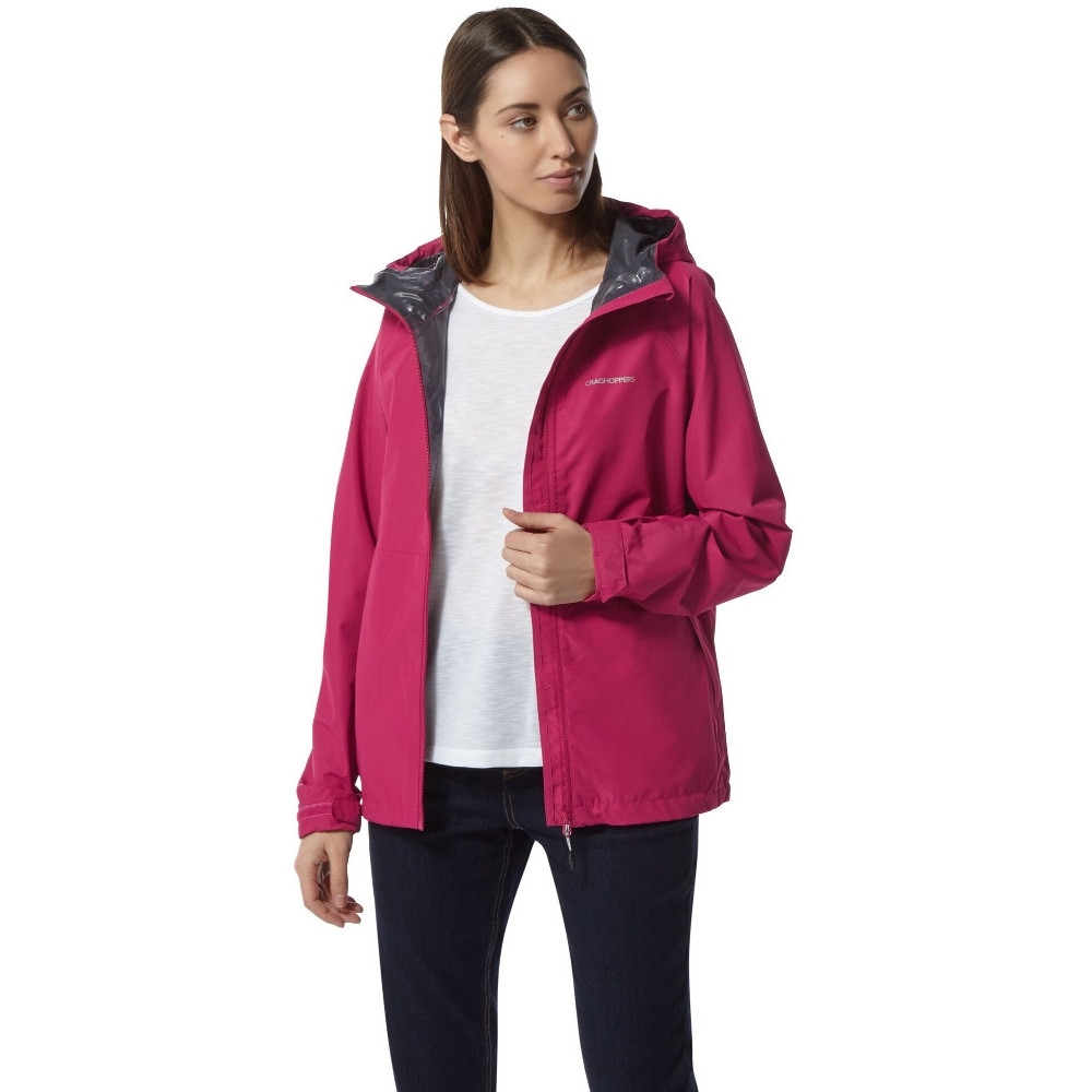 Craghoppers Womens Juno Aquadry Waterproof Lightweight Coat 18 - Bust 42' (107cm)