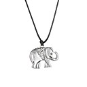 Fashion Stainless Steel Elephant Pendant Necklace