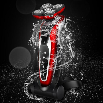 LILI LI-9717 IPX7 Waterproof 5 Heads 4D Floating Rotary Electric Razor Shaver