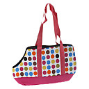 Lovely Wave Point Pattern Outdoor Carrier Bag for Pets Dogs