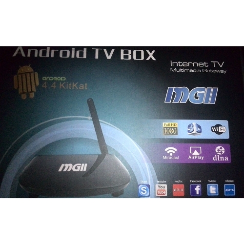 MGII Full HD 1080P Android 4.4 TV Box ARM S805 Quad-Core Cortex-A5 1G / 8G Mini PC XBMC DLNA Miracast AirPlay 2.4G Wi-Fi BT 4.0 Smart Media Player with Remote Controller