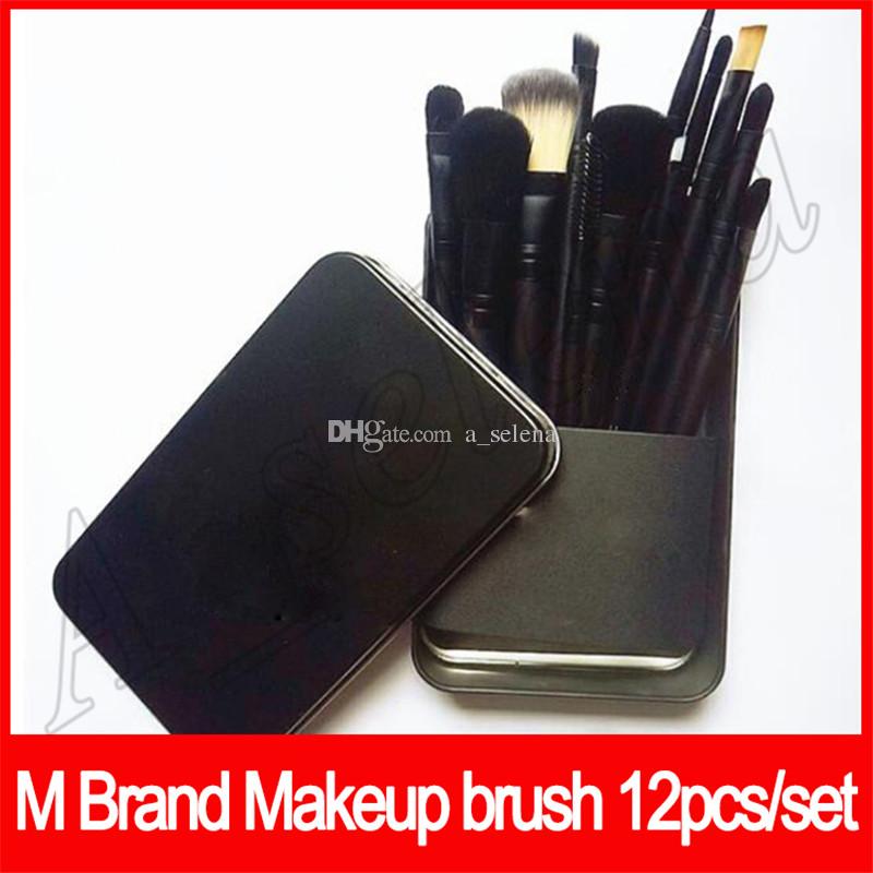 Makeup Tools M Brand 12 Pcs Makeup Brushes Set Kit Travel Beauty Professional Foundation Lips eyeshadow Cosmetics Makeup Brush