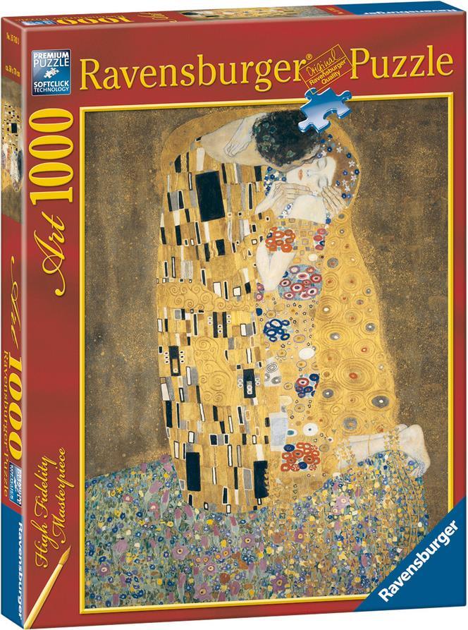 Ravensburger 15743 - Jigsaw puzzle - Kunst - Kinder & Erwachsene - Klimt: Il bacio - Junge/Mädchen - 12 Jahr(e) (PR-157433)
