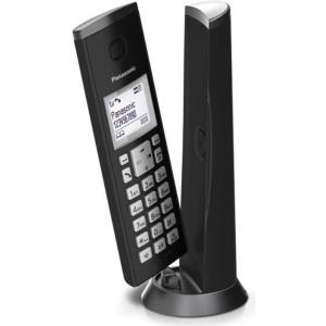 Panasonic KX-TGK220 - Schnurlostelefon - Anrufbeantworter mit Rufnummernanzeige - DECT\GAP - Schwarz