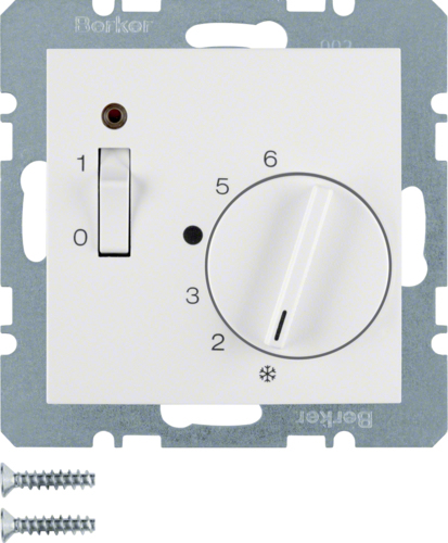 Berker GmbH & Co. KG Raumtemperaturregler m.OEffner Zentralstck 20308989 (20308989)