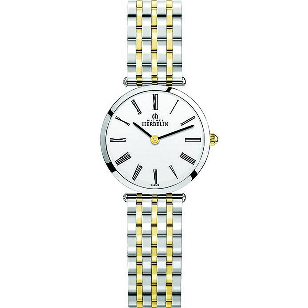 Michel Herbelin 17116-BT01N Women's Epsilon Stainless Steel Wrist