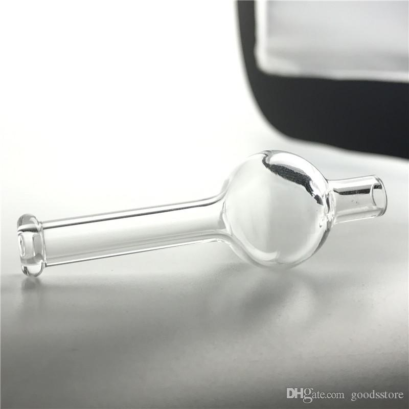 New Glasss Ball Carb Cap Dabber for XL Quartz Thermal Core Reactor Flat Top Domeless Banger Nail Thick Bubble Carb Caps for Smoking
