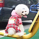 mode animal de grille mignon avec capuche manteau chaud pour animaux chiens (couleurs assorties, tailles)