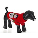 mode animal bonhomme de neige mignon pull col haut pour animaux chiens (de diverses tailles)