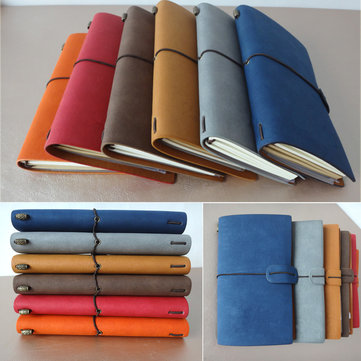 Leather Vintage Diary Travel Notebook Blank Pages Journal Paper Book Sketchbook