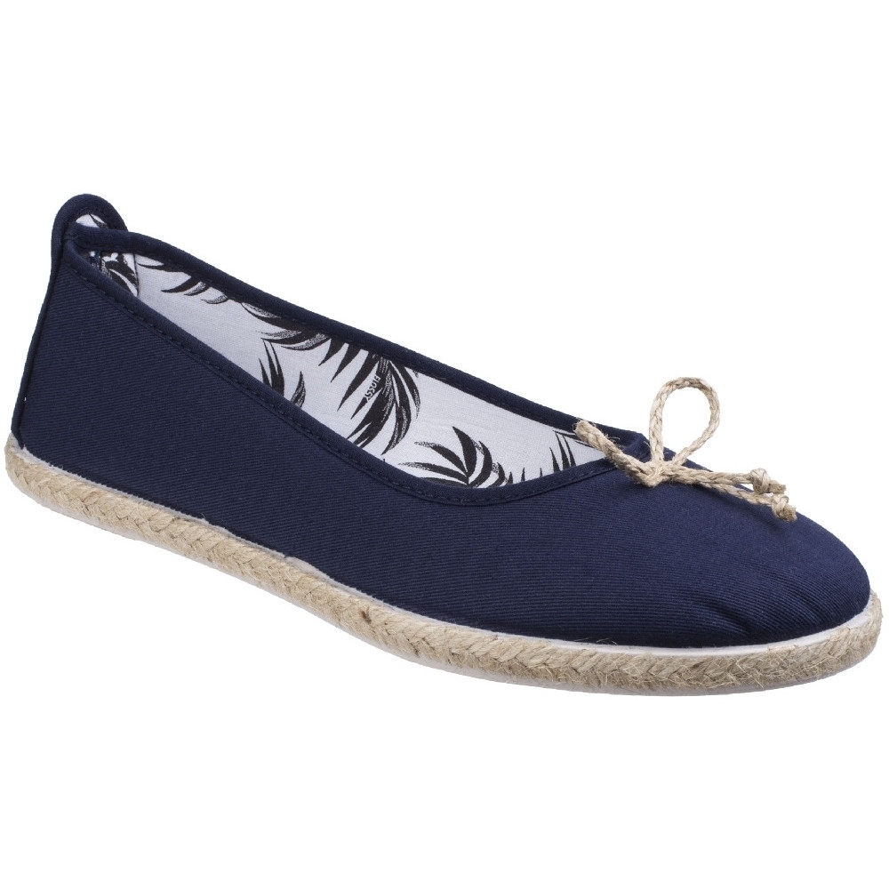 Flossy Womens/Ladies Condor Canvas Casual Summer Ballerina Pumps Shoes UK Size 4 (EU 37)