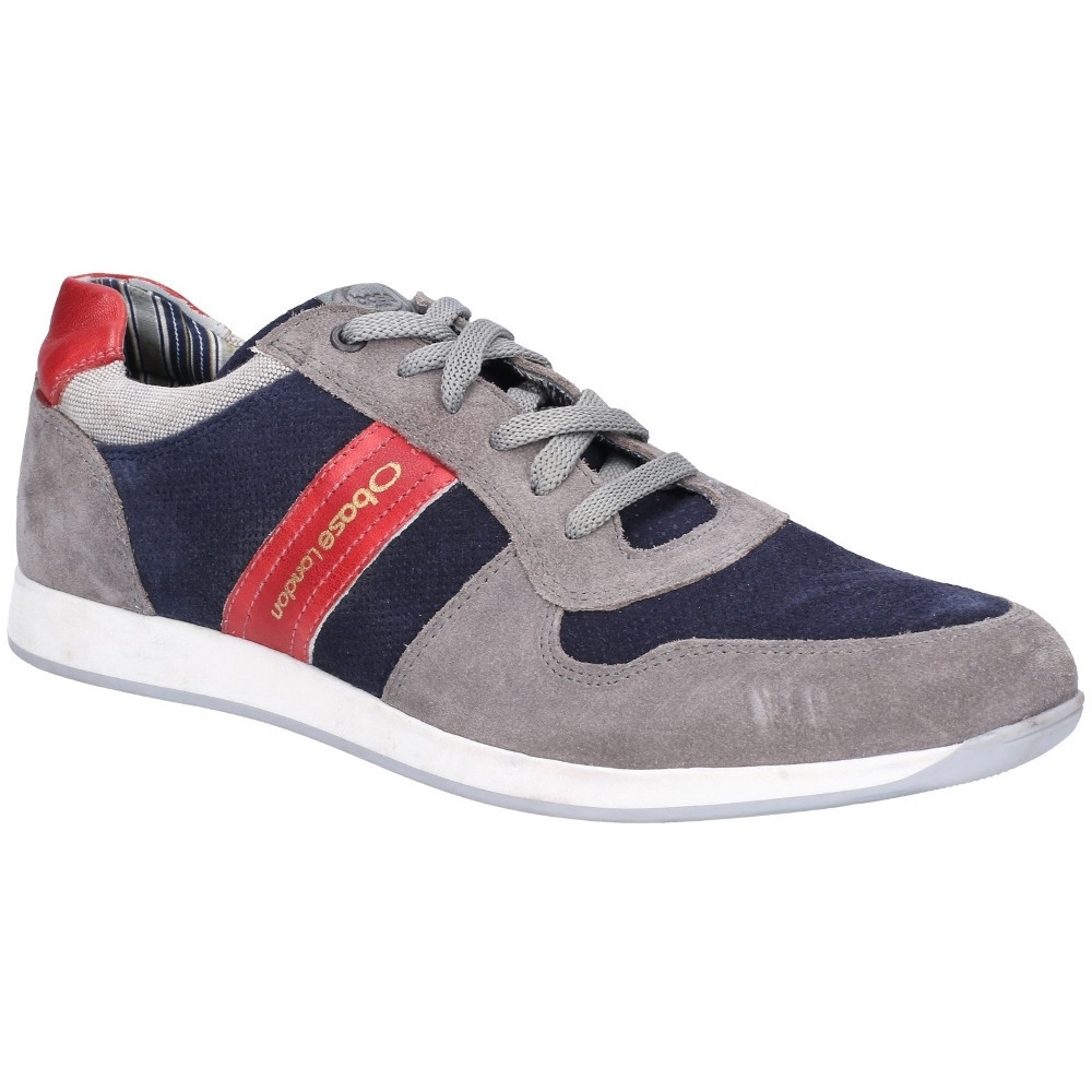 Base London Mens Eclipse Suede Lace Up Casual Trainers UK Size 9 (EU 43)