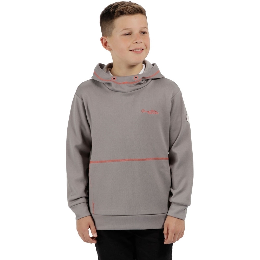 Regatta Boys & Girls Kalanie Jacquard Pullover Fleece Jacket Top 7-8 Years - Chest 63-67cm (Height 122-128cm)