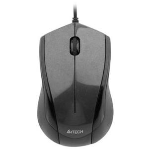 A4Tech V-Track Padless Mouse N-400 - Maus - optisch - 3 Tasten - kabelgebunden - USB - Grau