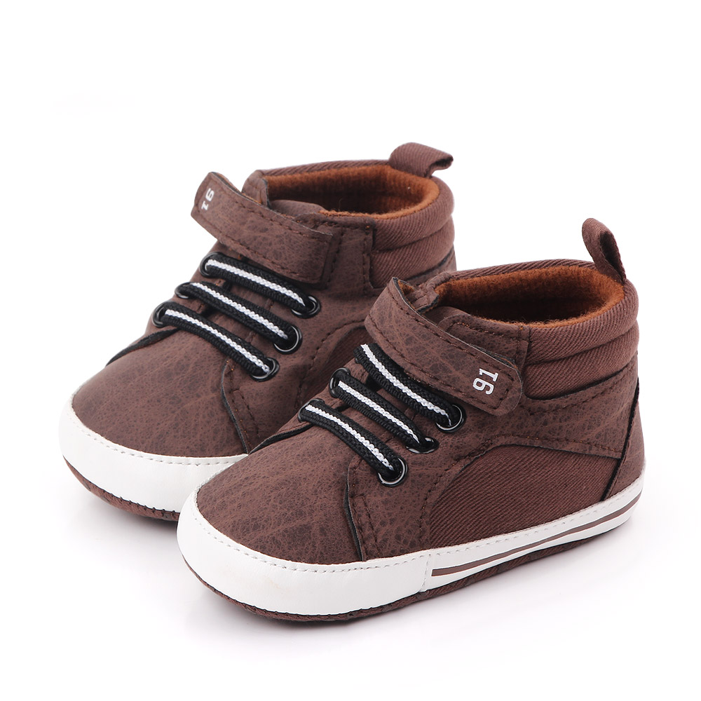 Baby / Toddler Boy Trendy Striped Velcro Casual Shoes