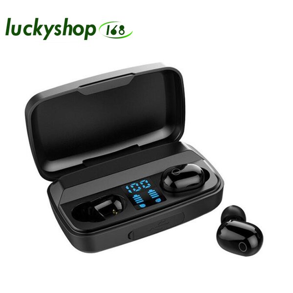 A10S tws Earphone Bluetooth 5.0 Cell Phone Earphones with charger wireless Earbuds pk A6S E6S