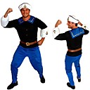 Halloween costume de marin forte popeye hommes adultes (pour la taille 168-180cm)