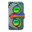Big Eyes Owl Pattern Soft Cases with Stand for Samsung Galaxy Trend Duos S7562