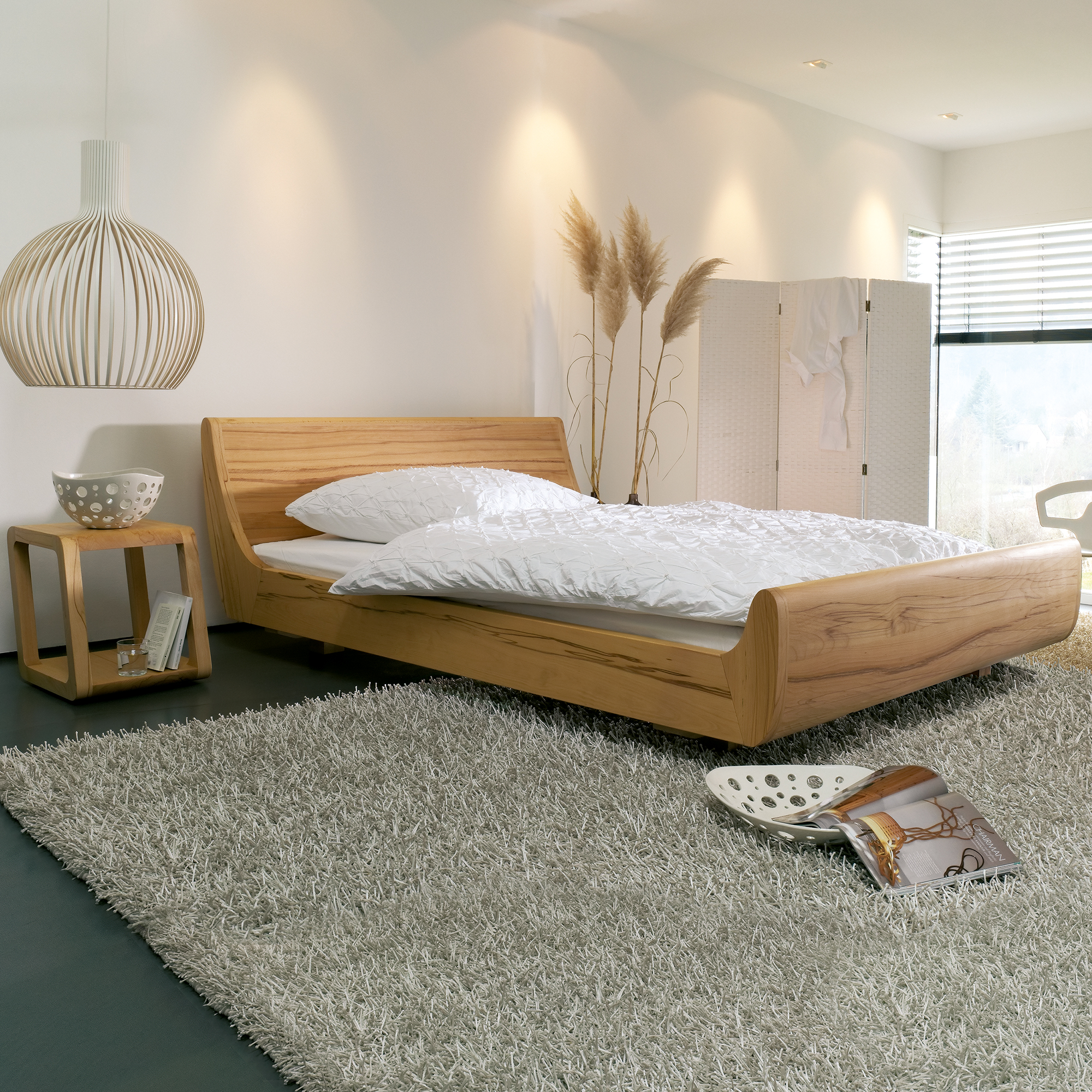 dormiente Massivholzbett Mola