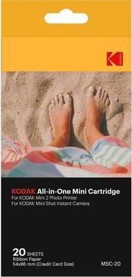 Kodak All-In-One Cartridge MSC-20 - 2er-Pack - Farbe (Cyan, Magenta, Gelb) - Farbband- / Etiketten-Satz - für Kodak MiniShot, Photo Printer Mini 2
