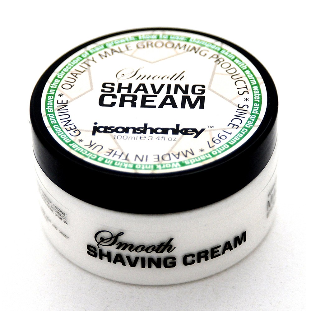 jason shankey smooth shaving cream 100ml