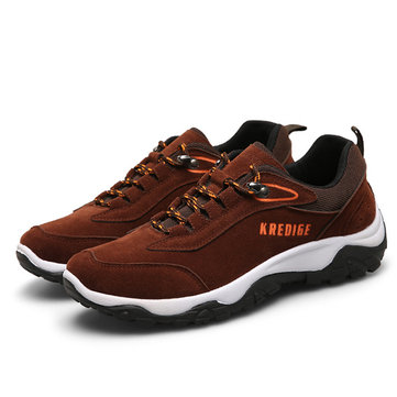 Men Wear-resistant Sole Hiking Sneakers
