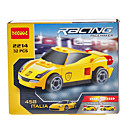 32pcs DIY Yellow Car Building Blocks Bricks Puzzle