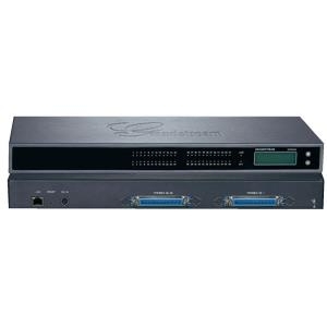 Grandstream GXW4248 FXS Analog VoIP Gateway - VoIP-Telefonadapter - 48 Anschlüsse - GigE Voice-/Faxkarte - Analogsteckplätze: 48 - 1U - Rack-montierbar (100901)