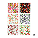 6pcs 2D Other Finger Nail Sticker