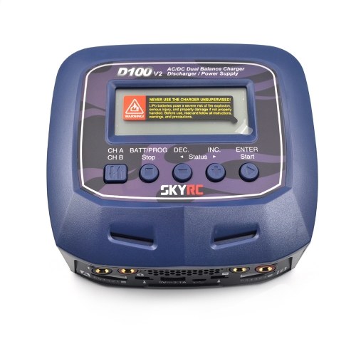 Alimentation originale de chargeur de déchargeur de chargeur d'équilibre de CA / CC de double SKYRC D100 V2 100W