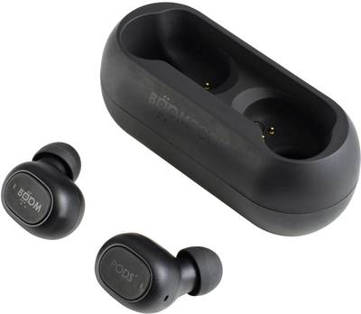 Boompods Boombuds GO Bluetooth® Kopfhörer In Ear Headset, Schweißresistent Schwarz (15735)
