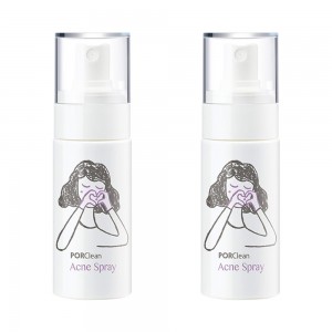 PORClean Spray fur Akne Haut - Schutzt und beruhigt hygienisch Haut die zu Akne neigt - 50ml Spray -