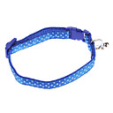 Cute Dots Pattern Collar with Bells for Pets Cats (Assorted Colors, 20-30cm/7.9-11.8