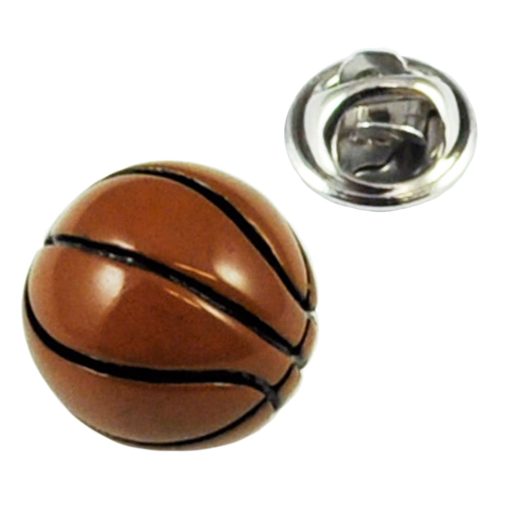 Basketball Lapel Pin Badge