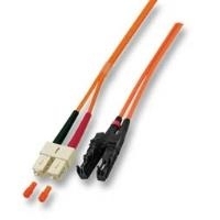 Good Connections Alcasa GOOD CONNECTIONS - Patch-Kabel - E2000 Multi-Mode (M) - SC Multi-Mode (M) - 10 m - Glasfaser - 50/125 Mikrometer - OM2 - Orange (LW-810ES)