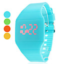 Women's Watch Fashion Touch Screen Red LED Digital Candy Color