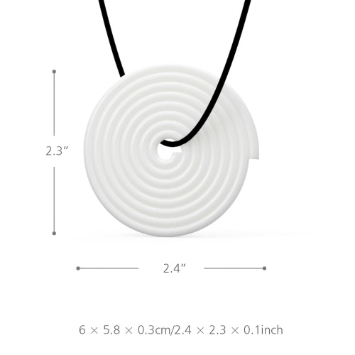 Tomfeel 3D Printed Jewelry  Rhythm Elegant Modeling Pendant Jewelry Necklace Accessories